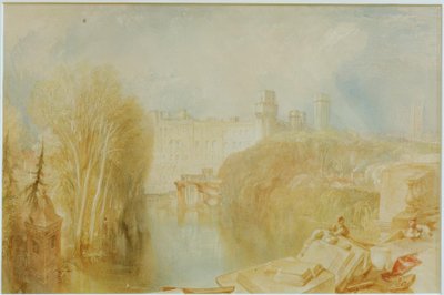 Vue sur le château de Warwick - Joseph Mallord William Turner